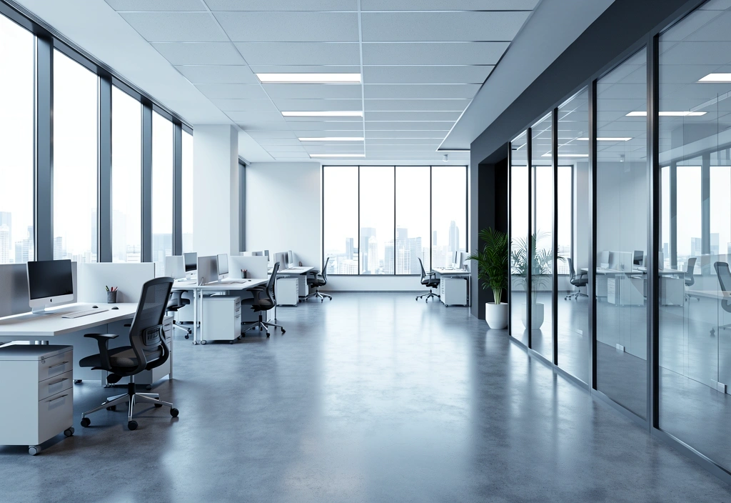 Corporate office floor